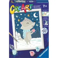 Ravensburger CreArt Paint by Numbers - Cute Badger