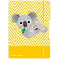 Herlitz my.book schrijfblok & schrift A5 40 vel Geel