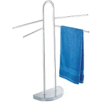 Wenko Porte-serviettes & porte-vêtements miracle espace - chrome