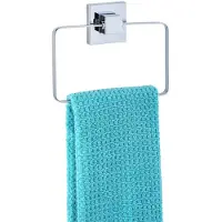 Wenko Handdoekring Vacuum-Loc Quadro Bevestigen zonder boren