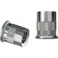 Gesipa Blindklinkmoer | blindkl.nagelsteel DxL 7 x 9,5 mm M5 | staal, verzinkte platte kop | 500 stuks - 1658768 1658768
