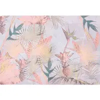 Overig Fotobehang Tropical Concret Jungle - Meerkleurig - 2,54m X 368cm
