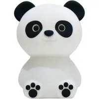 Niermann Standby LED nachtlamp Paddy Pandy met accu en USB Pandy, dimbaar, wit / opaal, Kinderkamer, Kunststof, Tafellamp