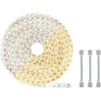 Paulmann MaxLED 500 strip IP20, 20m tunable white, alu / grijs / zink, Woon-/ Eetkamer, Kunststof