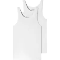 Schiesser Ondershirt Men 176038 White (set van 2)-XXXXL