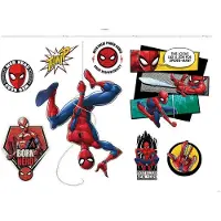 Komar Wandfolie Spider-Man Web Head - afm. 100 x 70 cm (8-delig)