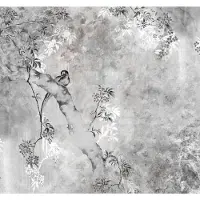 Overig Dynasty Fotobehang - Zwart - 2,80m X 300cm