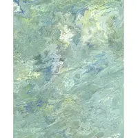 Overig Flow Fotobehang Reflection - Groen - 2,50m X 200cm