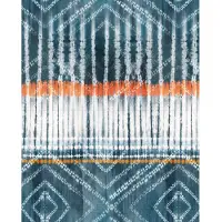 Overig Fotobehang Native - Blauw - 2,50m X 200cm