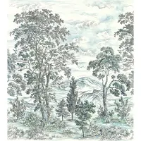 Overig Fotobehang High Trees - Meerkleurig - 2,80m X 250cm