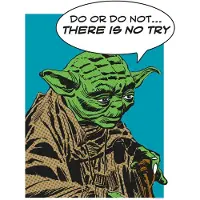 Komar Poster Star Wars Classic Comic Quote Vader 40 X 50 Cm