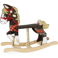 Le Toy Van , schommelpaard, 1 stuk, 0 stukken, hout, meerkleurig