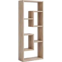 VCM Vilo wandkast 5 planken eik decor.