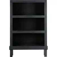 Woood Bonk Open Kast - Grenen - Zwart - 160x103x37