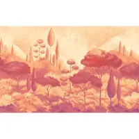 Komar Fotobehang Luxury Labyrinth - Oranje - 2,50m X 400cm