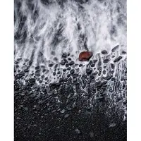 Komar Fotobehang Red Rock - Zwart - 2,50m X 200cm
