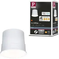 Paulmann 92469 Base Coin LED-opbouwlamp Energielabel: F (A - G) LED 4.9 W Satijn
