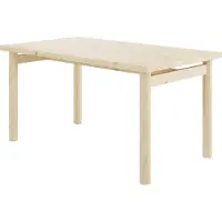 Karup Eettafel PACE DINING TABLE van fsc-gecertificeerd dennenhout, maat 150 x 75 cm.