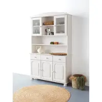 Loft 24 Buffetkast Mette Met 2 laden en veel bergruimte achter 4 deuren, hoogte 181cm (2-delig)