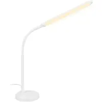 Briloner LED-bureaulamp Pivaz, dimbaar, wit / opaal, Werkkamer / Kantoor, metaal, LED bureaulamp