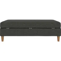 Dorel Home Hocker met bergruimte Lilly met bergruimte, vrij in ruimte plaatsbaar, zithoogte 43 cm (1 stuk)