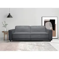 Dorel Home 3-zitsbank Allie slaapbank 225 cm Slaapbank functie (108/190cm), trendy ribfluweel of onderhoudsvriendelijk velours