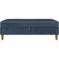 Dorel Home Hocker met bergruimte Lilly met bergruimte, vrij in ruimte plaatsbaar, zithoogte 43 cm (1 stuk)