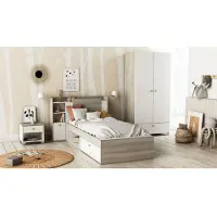 You do it 1-persoonsledikant LIFE ideaal voor kleine kamers, ruimtebesparend, veel opbergruimte