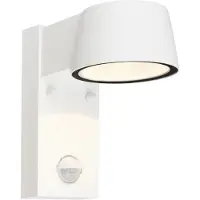 Telefunken - LED Wandlamp - 323106TF - Bewegingssensor - Schemersensor - 7,5 watt - 30 seconden lichtduur - 16,5 x 9,5 x 15,5 cm - Wit