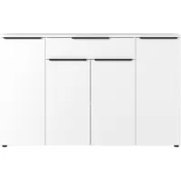 Germania GW-Mailand Wandkast Spaanplaat 5 Planken 1.610 x 400 x 1.010 mm Wit