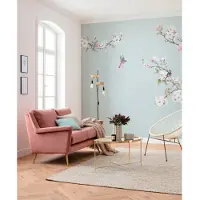 Komar Fotobehang Apple Blossom - Blauw - 2,50m X 300cm
