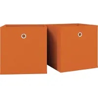 Ebuy24 Set van 2 vouwdozen vouwdoos stoffen doos vouwdoos plank doos opbergdozen