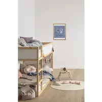 Komar Wanddecoratie Stitch Uniek Wanddecoratie voor de kinderkamer - zonder lijst (1 stuk)