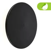 B.K.Licht BRILONER – Buiten Wandlamp Oplaadbaar – USB-C – dimbaar - warm wit licht – zwart – Ø25