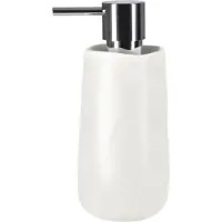 Spirella Zeepdispenser SINA – Zeeppomp voor Badkamer en Keuken – Zeephouder voor Zeep, Lotion en Desinfectiemiddel – Elegant Badkamer Accessoire