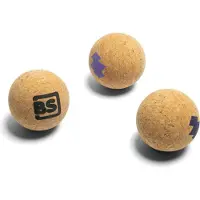 BS Toys Rol & Stop - Buitenspeelgoed - Opvouwbaar doek met kurken ballen - 2 m lang - incl 4 haringen - Vanaf 6 jaar - 2 tot 4 spelers