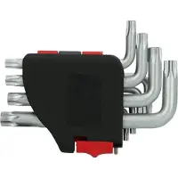 Ks Tools 151.4840 TX Haakse schroevendraaierset TB 8, TB 10, TB 15, TB 20, TB 25, TB 27, TB 30, TB 40, TB 45, TB 50 10-delig