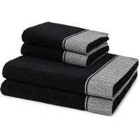 Möve Sonstiges 2 X handdoek 2 X douchehanddoek - in set Brooklyn