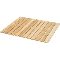 MCW Badmat -E73, Douchemat Badmat, Bamboe antislip, 60x50cm
