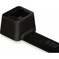 Hellermanntyton 111-08290 T80I-W-BK-C1 Kabelbinder 300 mm 4.70 mm Zwart Weerbestendig 100 stuk(s)