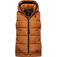 MARIKOO Bodywarmer 'Zarinaa' bruin / zwart