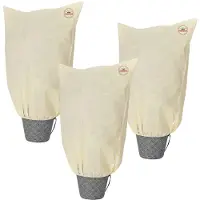Gardebruk Plantenhoes 3 stuks Beige 60x80cm