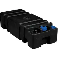 Nuova Rade Sogliola With Filler Cap Bottle Zwart 38 Liters