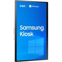 Samsung KM24C-3 Kiosk-ontwerp 61 cm (24") LED 250 cd/m² Full HD Wit Touchscreen Type processor Windows 10 IoT Enterprise 16/7