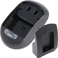 AccuCell snellader, geschikt voor Panasonic DMW-BCG10 E