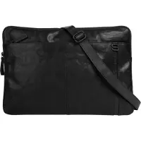 Spikes & Sparrow Schoudertas / Laptoptas 15.6'' Seattle Zwart
