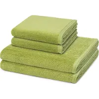 Vossen Sonstiges 2 X handdoek 2 X douchehanddoek - in set 4 pack Vegan Life