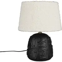 Dutchbone Renzo tafellamp - Zwart