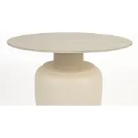 White Label Bijzettafel Karula Side High Beige