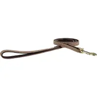 Kentucky Dogwear - Gevlochten Nylon presentatielijn hond beige 120 cm